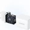 UGREEN Charger Nexode N Series X513 30W GaN USB-C single-port fast charger, 100–240V, white