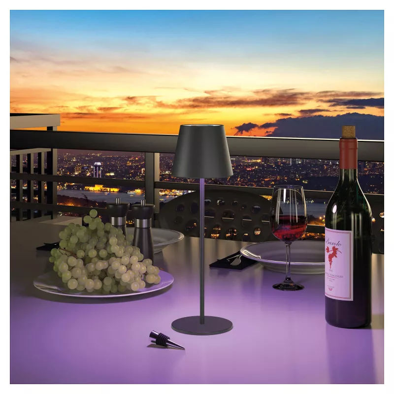 LED Table Lamp RealPower TableLight 360 RGB 3W Black