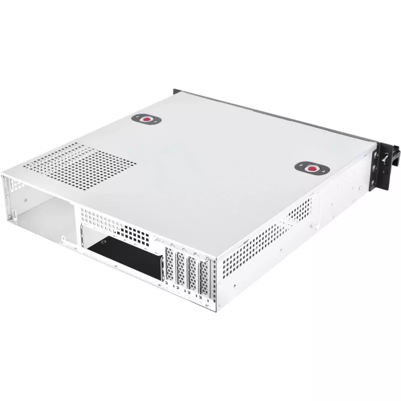 Computer case Silverstone RM21-308, rack enclosure, black, 2U