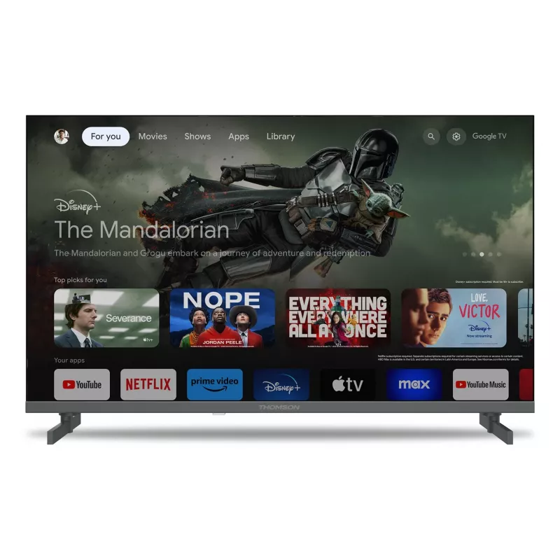 Thomson 50QG4S14 TV 139.7 cm (55) 4K Ultra HD Smart TV Wi-Fi Grey