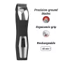 Trimmer Wahl GroomsMan Pro Battery Black Stainless steel 0.7 mm 3 cm