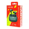 Canyon CNS-TWS10BK Headphones and Headset True Wireless Stereo (TWS) In-Ear calls/music/Sport/everyday use USB Type-C Bluetooth Black (CNS-TWS10BK)