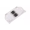Fiber optic splice tray Extralink V2 24-core, ABS housing, white