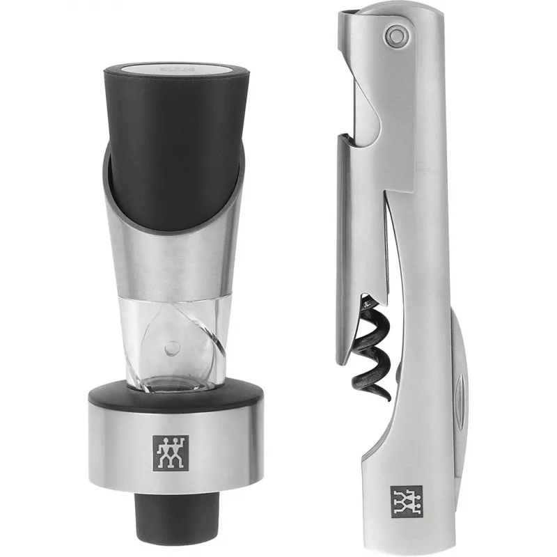 ZWILLING Sommelier wine tool set — rectangular case 100×190×42 mm, 2 pcs