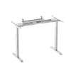 Adjustable Height Table Frame Up Up Bjorn, White