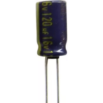 Panasonic electrolytic capacitor radial wired 7.5 mm 680 µF 100 V/DC 20 % (Ø x H) 18 mm x 40 mm EEUFC2A681 1 pc(s) (EEUFC2A681)