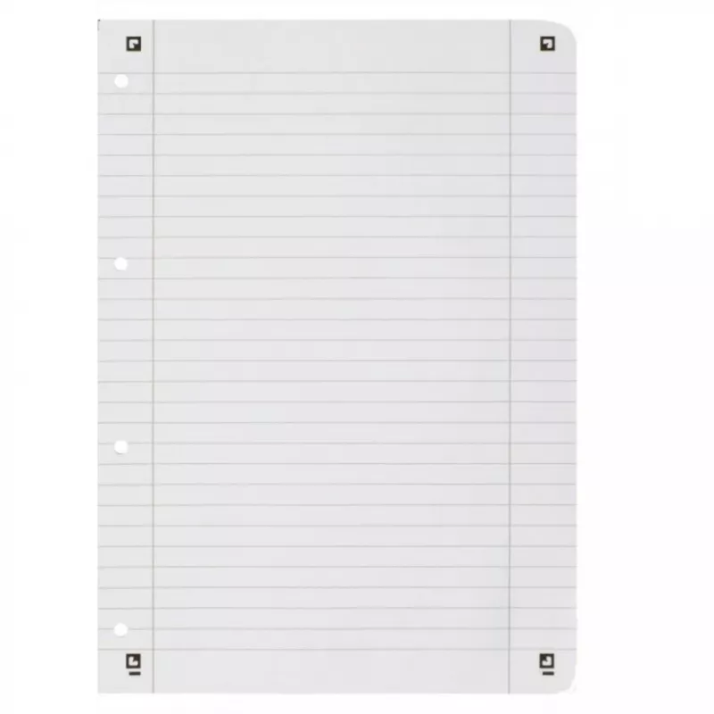 Oxford TOUCH writing notebook A4+ 80 sheets Aqua colour
