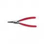 Knipex 46 11 A1 Seegeringzange suitable for External Rings 10-25 mm Tip Shape straight