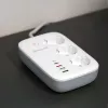 Power strip Tellur TLL331521 Smart WiFi power strip with 3 outlets, PD 30W, QC 18W