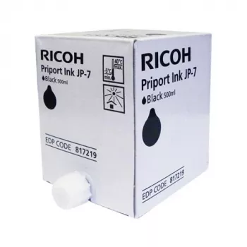 Ricoh JP7 - 500 ml - Black - Toner Refill - for Priport JP 750, JP750