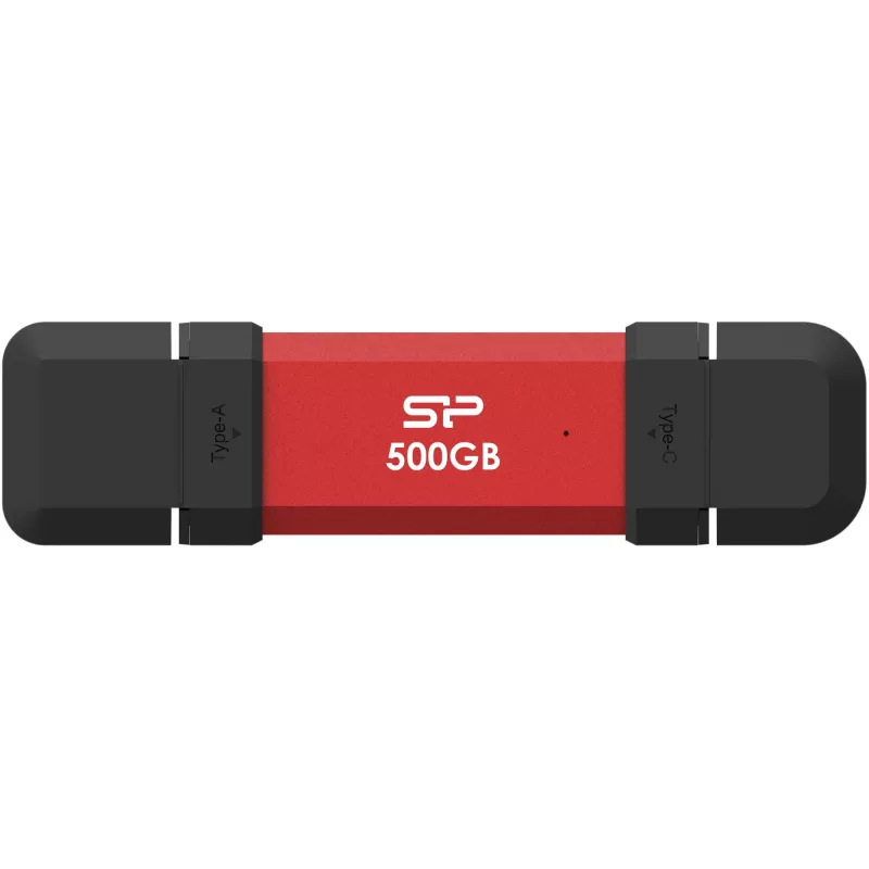Portable SSD Silicon Power DS72 500GB, USB-C/USB-A 3.2 Gen 2