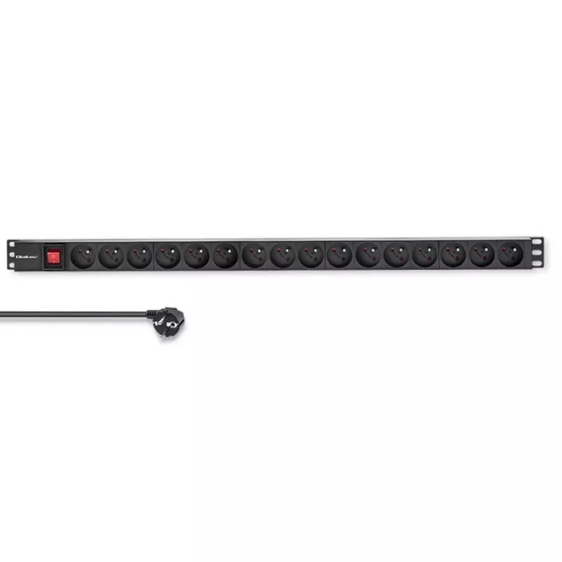 Power strip for RACK 16A PDU,16xFRENCH,vertical