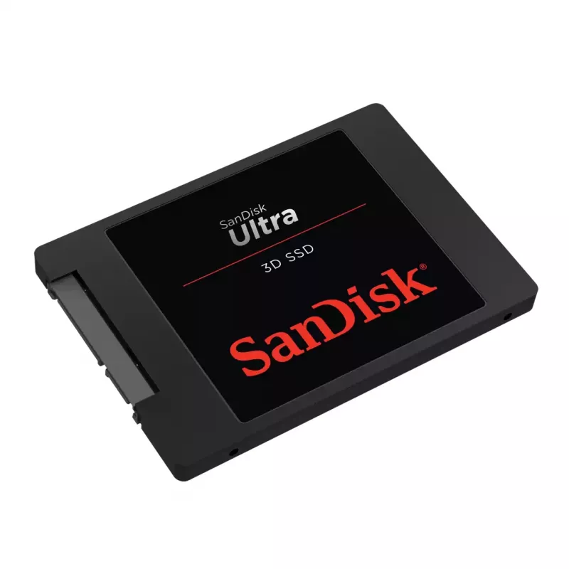 SanDisk Ultra 3D - SSD - 500GB - intern - 2.5 (6,4 cm) - SATA 6Gb/s (SDSSDH3-500G-G26)