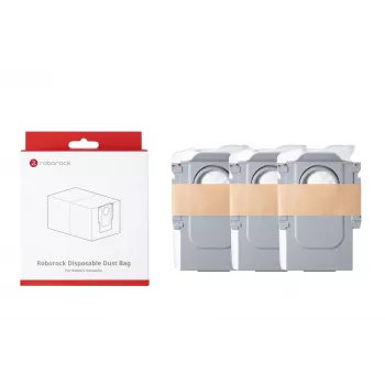 Vacuum Cleaner Accessory | ROBOROCK | Disposable Dust bag | For Qrevo/Qrevo MaxV/S8 MaxV Ultra/Qrevo S/Qrevo Pro/Qrevo Plus/Qrevo Curv/Qrevo Edge/Saros 10R/Saros Z70/Saros 10/Vivia