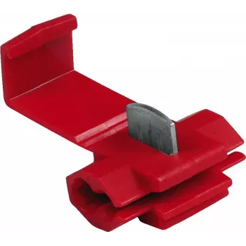 Hama Clamping Connector, red, 5 pieces cable clamp 5 pc(s)