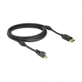 DisplayPort cable DeLOCK 83722 Mini DisplayPort 2m Black