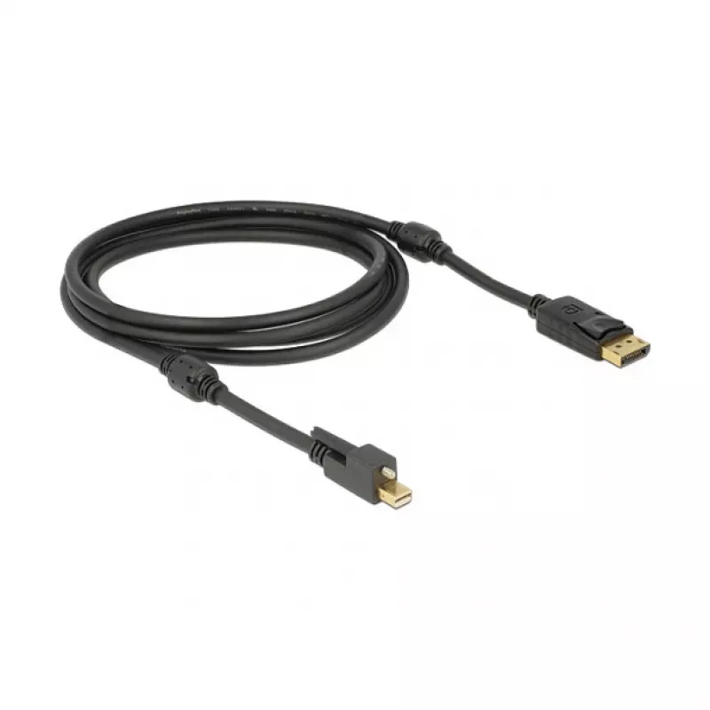 DisplayPort cable DeLOCK 83722 Mini DisplayPort 2m Black
