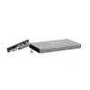 External HDD/SSD enclosure NATEC Rhino GO — 2.5 inch SATA, 9.5 mm, USB 3.0, aluminium, grey, up to 4 TB