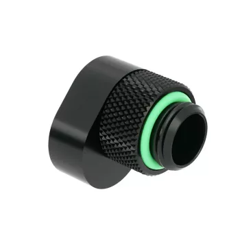 Barrow G1/4 inch Extension Offset MF 14 – angled fitting for liquid cooling, black, model TX360PZ b