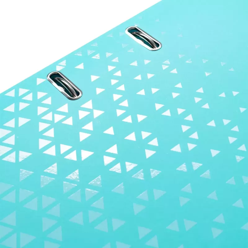 HERMA Color ring binder A4 Turquoise D-ring Cardboard 1 pc