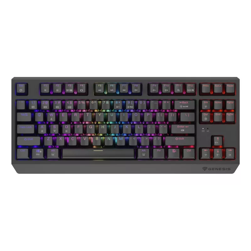 GENESIS Thor 230 TKL keyboard Gaming USB + RF Wireless + Bluetooth QWERTY US English Black