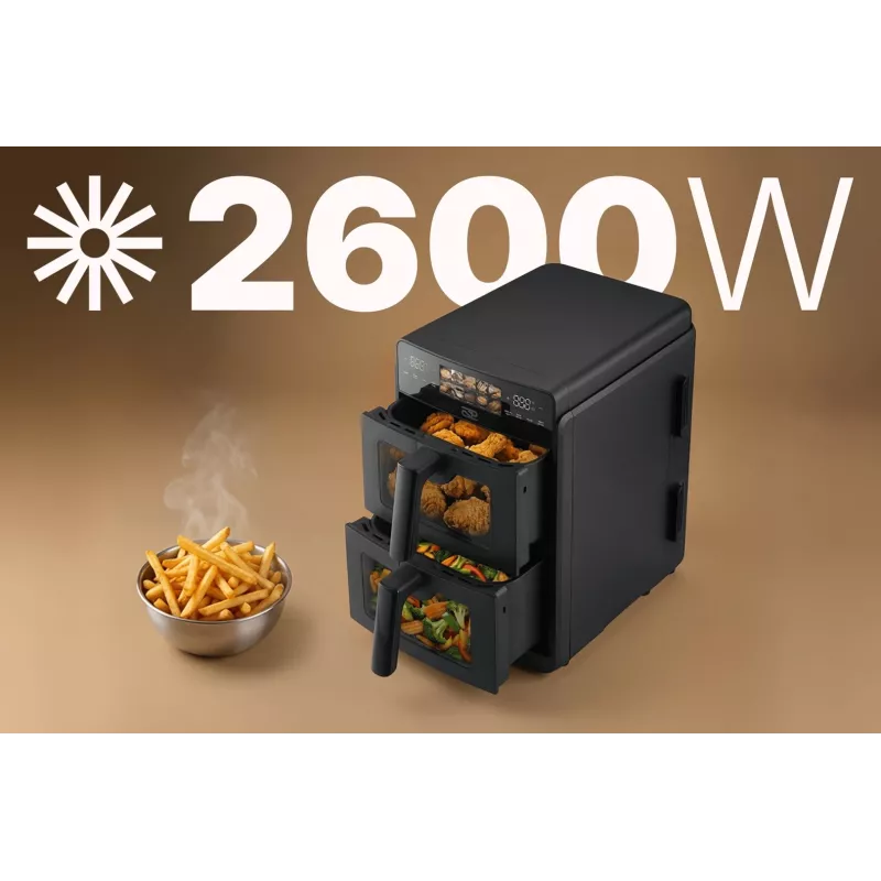 PROMIS FRP1560 Vertical Dual-Basket Air Fryer