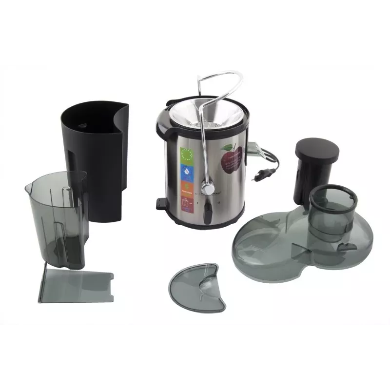 Juice maker ESPERANZA EKJ002 — 500 W, 0.45 L juice container, 1.5 L pulp bin, stainless steel/black