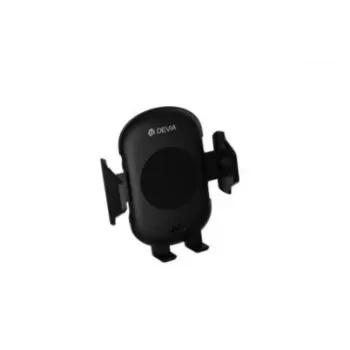 Car Wireless Charger Mount Devia Smart series Infrared sensor — black
