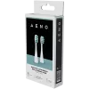 AENO Replacement toothbrush heads, White, Dupont bristles, 2pcs in set (for ADB0001S/ADB0002S)