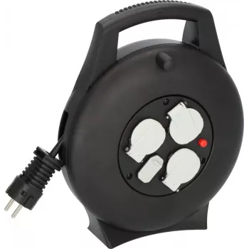 Power Extension Brennenstuhl 1093900600 10m 3 AC Outlets Indoor Black