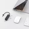 UNITEK uHUB Q4 USB 3.2 Gen 1 (3.1 Gen 1) Type-A 5000 Mbit/s Black