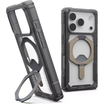 Urban Armor Gear UAG Plasma XTE MagSafe Kickstand Case | Apple iPhone 17 Pro | ash (114527113136)