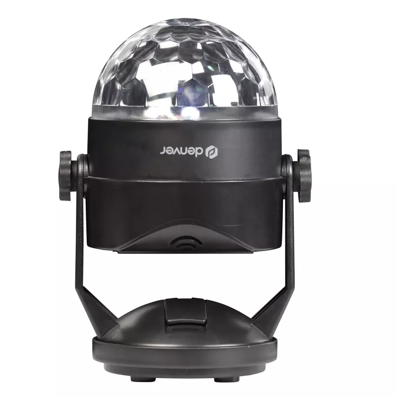 LED disco ball light DENVER LDB-319 — compact LED party light, model 117220200040