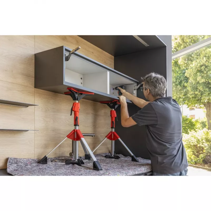 Ceiling and Assembly Support Bessey STE90 adjustable 575–910 mm with pump handle