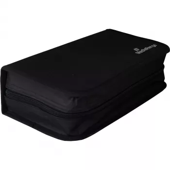 Wallet case MediaRange BOX55 for 96 discs Black