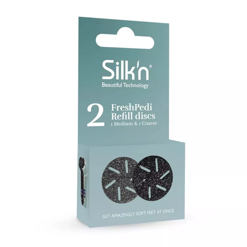 Pedicure refill pads silk'n FreshPedii FPR2PEUMR001 — Medium & Rough replacement pads