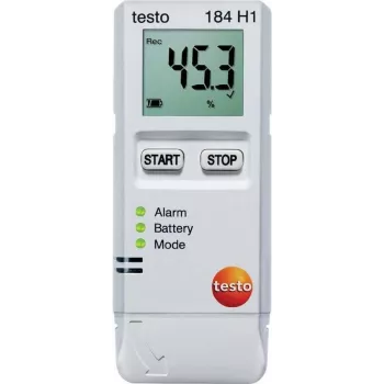 TESTO 184 H1 temperature-Data Logger, data recorder, 64000 measured values, - 20 ... + 70 ° C, 0.1 ° C (0572 1845)