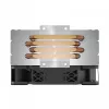 CPU air cooler SAVIO SAVGCOVORTEXX2ARGB with 4 heat pipes, 120mm ARGB fan, black