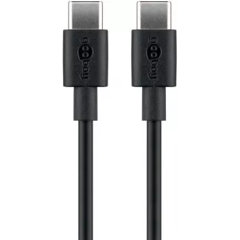 Goobay 51243 USB Cable 2 m USB 2.0 USB C Black (51243)