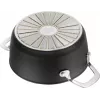 BALLARINI Alba pot with lid titanium 2.7 L ALBG2LD.20D