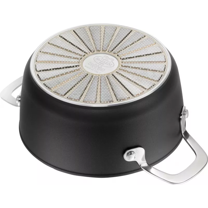 BALLARINI Alba pot with lid titanium 2.7 L ALBG2LD.20D