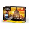 3D puzzle Cubicfun St. Peters Basilica model 306-DS0997H, cardboard pieces, assembled scale model