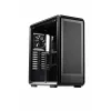 PC Midi Tower Cooler Master MasterFrame 500 Mesh — Black with Transparent Side, supports ATX/EATX, 2x200mm front, 1x120mm rear