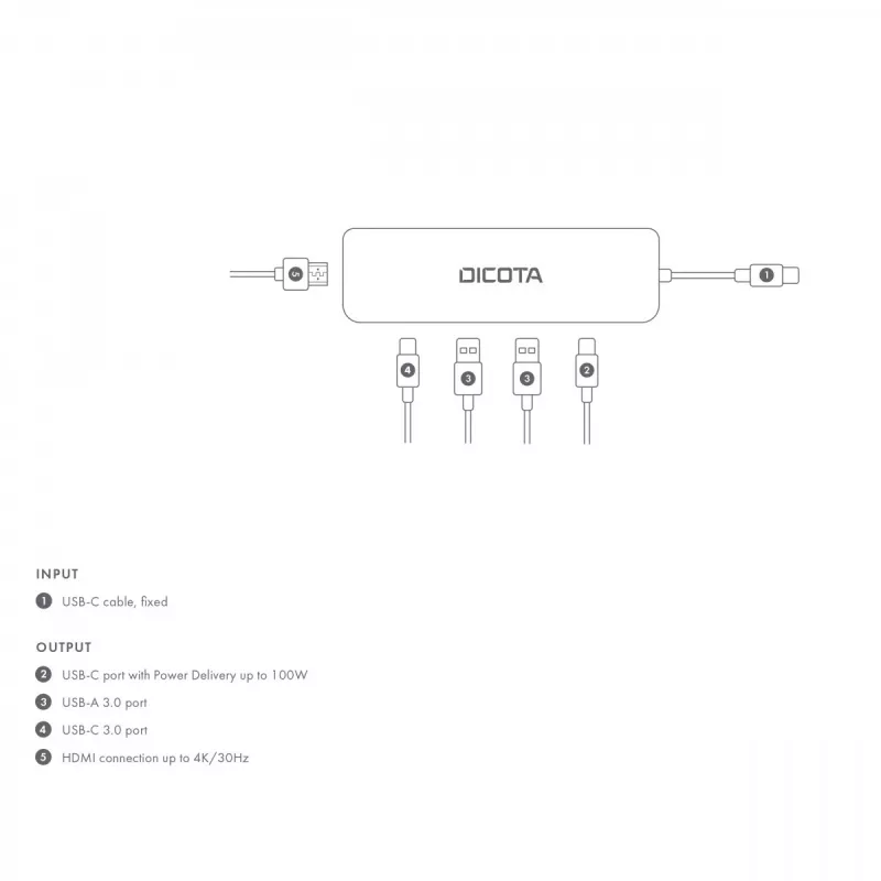 USB Hub DICOTA D32060