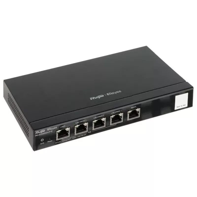 Ruijie Networks RG-EG305GH-P-E wired router Black
