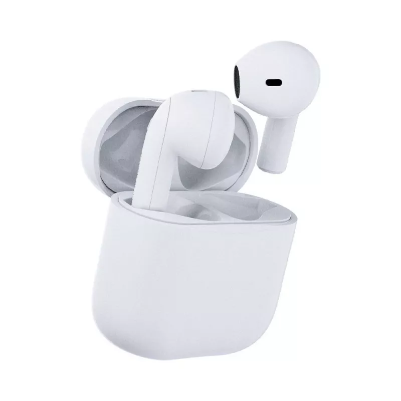 Headset happy plugs JOY TWS in-ear Bluetooth for calls, music, sport — white, 20–20000 Hz