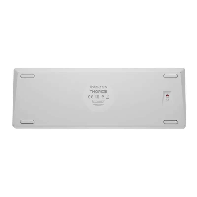 Gaming keyboard genesis THOR 660 G2 — wireless (2.4 GHz, Bluetooth) and wired modes