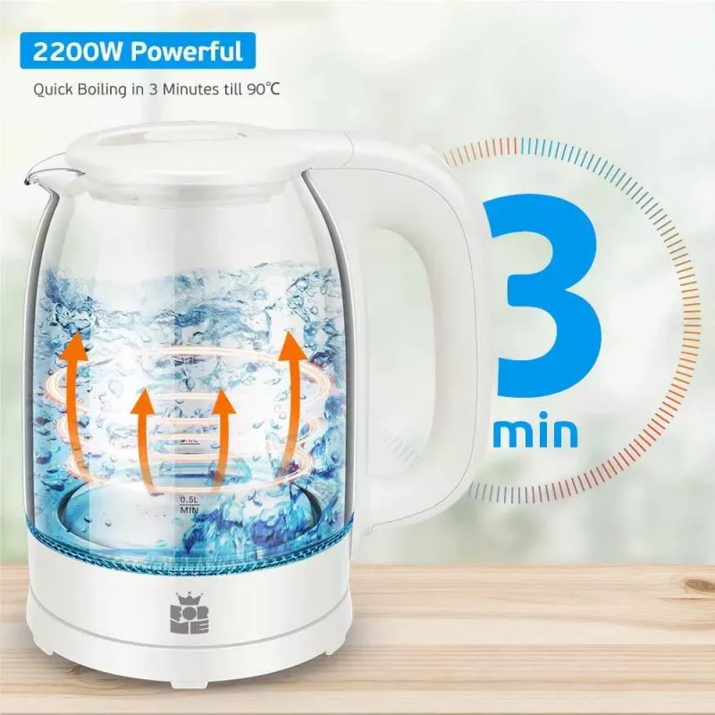 Electric kettle Forme FKG-102 1.7L 2200W White