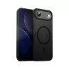 Crong MagSafe-compatible hybrid protective case for iPhone — Frost Black (model CRGHFMIP1766ABLK)