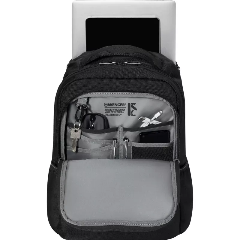 Wenger XE Resist 16 inch Laptop Backpack with Tablet Pocket, Black